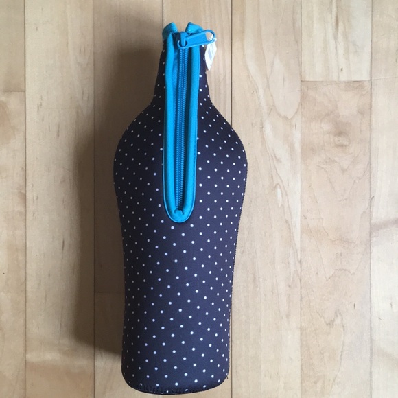 2/$20 J.Crew Neoprene bottle cover insulator navy - Picture 6 of 10